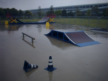 浦安市運動公園スケートボード場の外観画像5